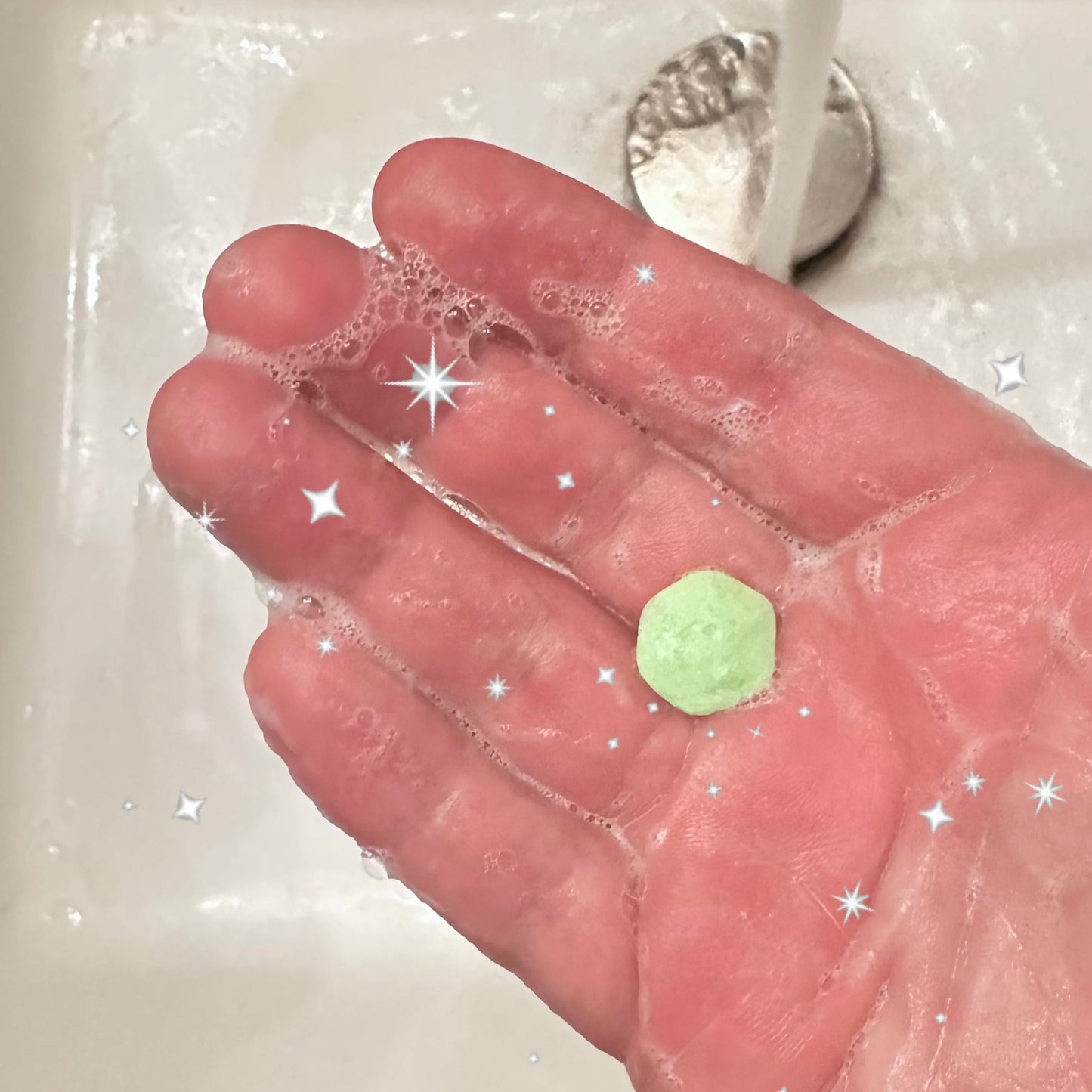 ⬡ Lucky Green Soap Diamonds ⬡